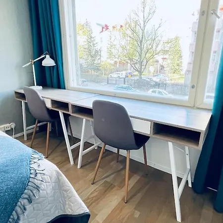 Urban Retreat By Sujukoto - 650m To Market Square 아파트 투르쿠